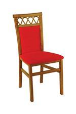 Židle červený polstr