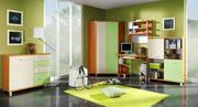 Zelenobilý dětský pokoj